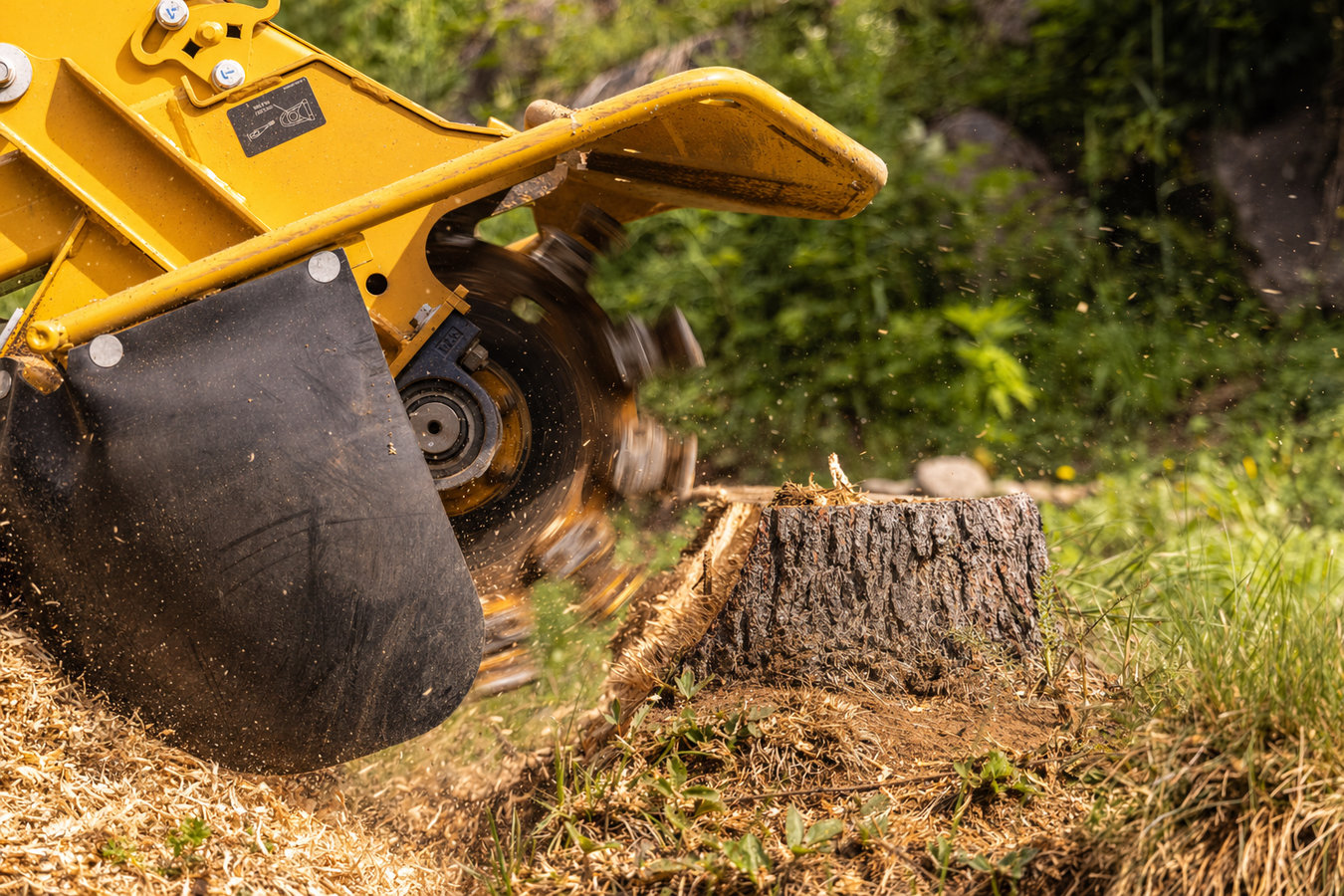 Stump grinding in Compton, CA